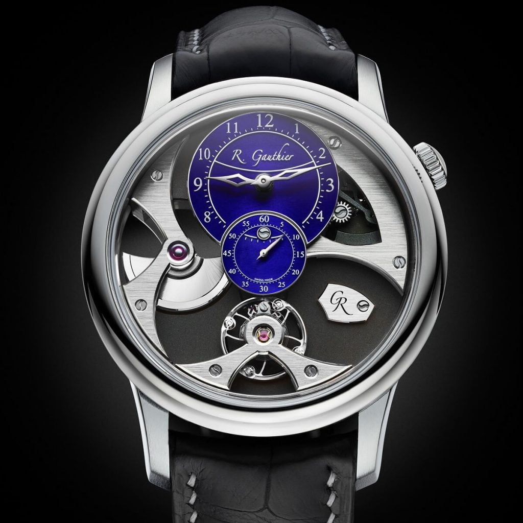 Romain Gauthier Insight Micro-Rotor Natural Titanium and Black Titanium