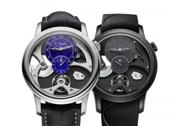 Romain Gauthier Insight Micro-Rotor Natural Titanium and Black Titanium