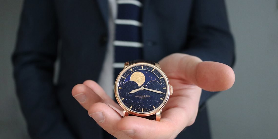 Arnold & Son Perpetual Moon Obsidian